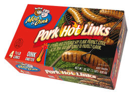 Package shot of our Pork HOT Links